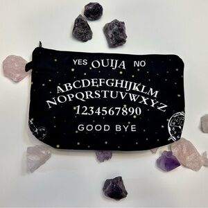 4/$25 - Ouija Makeup Zipper Bag
